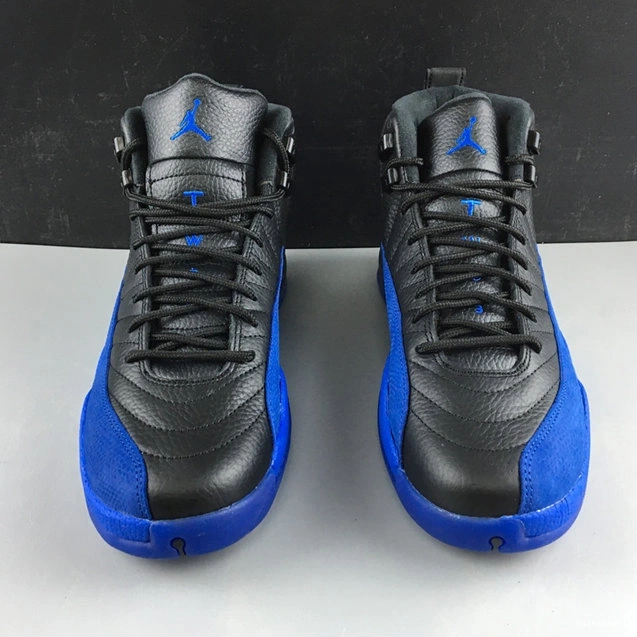 Kick Theory 4155 12 Jordan Premium Game Royal Retro 130690- Black 1027